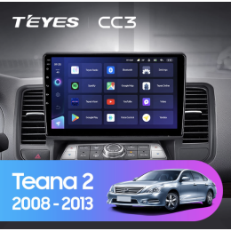 Штатная магнитола Teyes CC3 4/64 ГБ для Nissan Teana II 2008-2013 на Android 10.0