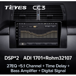 Штатная магнитола Teyes CC3 3/32 GB для BMW X5 E39 E53 1999-2006 на Android 10.0