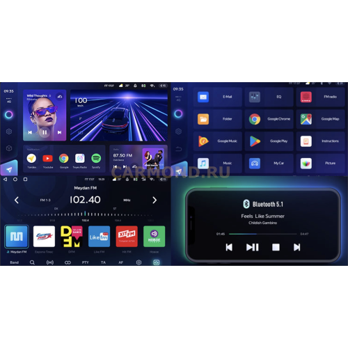 Штатная магнитола Teyes CC3 3/32 GB для Mercedes R-class на Android 10.0