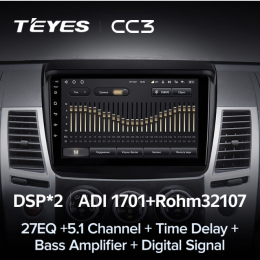 Автомагнитола Teyes CC3 3/32 GB для Mitsubishi Pajero Sport II 2008-2014 на Android 10.0