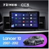 Штатная магнитола Teyes CC3 4/64 ГБ для Mitsubishi Lancer X 2007-2012 на Android 10.0
