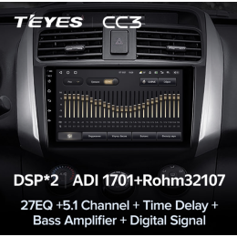 Штатная магнитола Teyes CC3 4/64 ГБ для Lifan X60 I 2012-2022 на Android 10.0