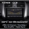 Штатная магнитола Teyes CC3 3/32 GB для Lifan X60 I 2012-2016 на Android 10.0