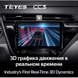 Штатная магнитола Teyes CC3 3/32 GB для Toyota Camry V70 2018-2021 на Android 10.0
