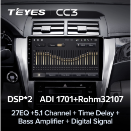 Штатная магнитола Teyes CC3 3/32 GB для Toyota Camry V50 2011-2014 на Android 10.0
