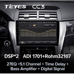 Штатная магнитола Teyes CC3 4/64 ГБ для Toyota Camry V55 2014-2018 на Android 10.0