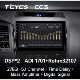 Штатная магнитола Teyes CC3 4/64 ГБ для Toyota Sequoia, Tundra 2008-2022 на Android 10.0