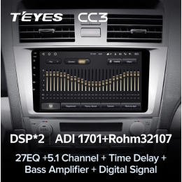 Штатная магнитола Teyes CC3 4/64 ГБ для Toyota Camry V40 2006-2011 на Android 10.0