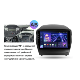 Штатная магнитола Teyes CC3 4/64 ГБ для Hyundai ix35, Tucson II 2010-2015 на Android 10.0
