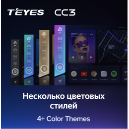 Штатная магнитола Teyes CC3 4/64 для Zotye T600 на Android 10.0