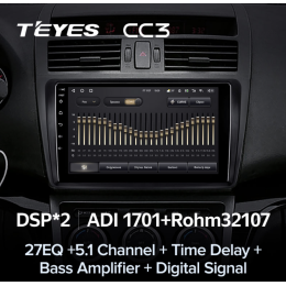 Штатная магнитола Teyes CC3 3/32 GB для Mazda 6 2002-2007 на Android 10.0