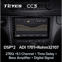 Штатная магнитола Teyes CC3 3/32 GB для Mercedes E-klasse (W211) 2002-2009 на Android 10.0