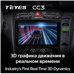 Штатная магнитола Teyes CC3 4/64 ГБ для Mercedes Benz C-class (W203) 2000-2004 на Android 10.0