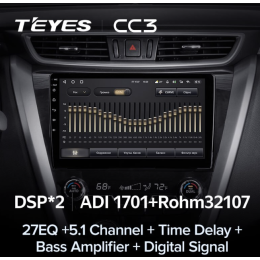 Штатная магнитола Teyes CC3 4/64 ГБ для Nissan Murano 2015-2022 на Android 10.0