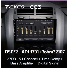 Штатная магнитола Teyes CC3 4/64 ГБ для Suzuki Vitara III 2005-2015 на Android 10.0