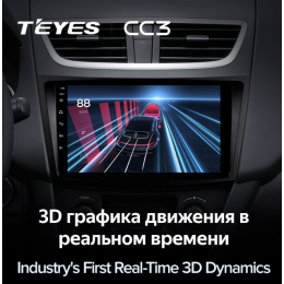 Штатная магнитола Teyes CC3 4/64 ГБ для Suzuki Swift IV 2011-2017 на Android 10.0