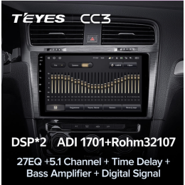 Штатная магнитола Teyes CC3 3/32 GB для Volkswagen Golf 7 2013-2019 на Android 10.0
