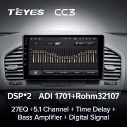 Штатная магнитола Teyes CC3 4/64 ГБ для Opel Insignia 2008-2013 на Android 10.0