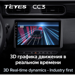 Штатная магнитола Teyes CC3 4/64 ГБ для Renault Duster 2020+ на Android 10.0