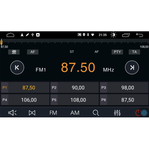 Штатная магнитола Parafar для Volkswagen GOLF 7 на Android 10.0 (PF257LTX)