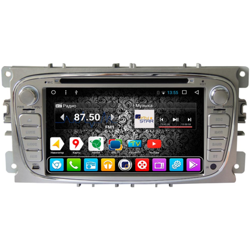 Штатная магнитола DayStar DS-7012HD для Ford Focus 2 на Android 9.0