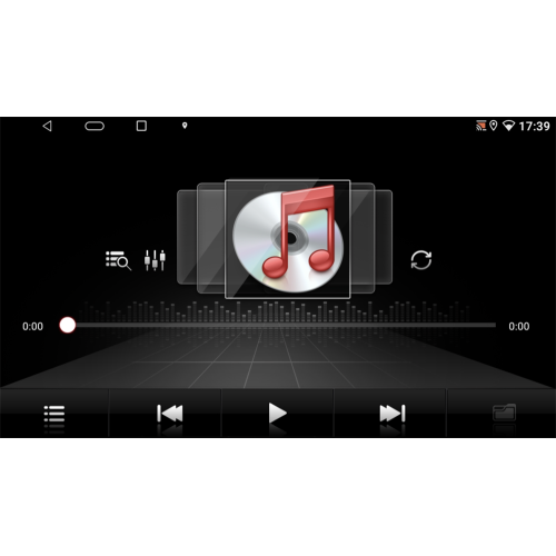Штатная магнитола Parafar для 2 DIN универсальная магнитола 7 дюймов на Android 10.0 (PF002Lite)