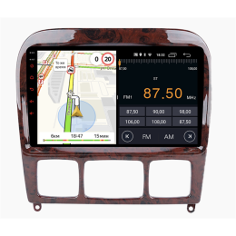 Mercedes Benz S-class w220 1998-2005 без DVD на Android 10.0 (PF211LTX)