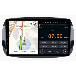 Parafar для Mercedes Fortwo III 2014-2024, Forfour II 2014-2024 на Android 10.0 (PF214LTX)