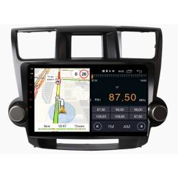 Parafar для Toyota Highlander 2007-2012 на Android 10.0 (PF035LTX)