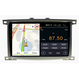 Parafar для Toyota LC100 2002-2007 на Android 10.0 (PF450LTX)