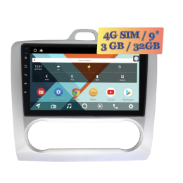 Wide Media KS9060QR-3/32 4G-SIM для Ford Focus 2005-2011 с климатом Android 10.0