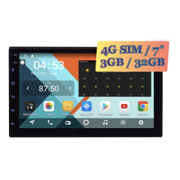 Wide Media KS7001-QR-3/32 4G-SIM 2 DIN универсальная магнитола Android 10.0