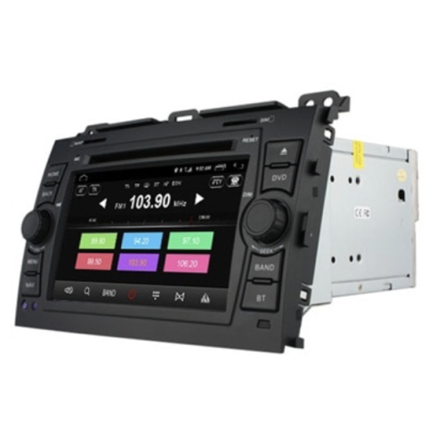 Магнитола CarMedia XN-7027-P6 для Toyota Land Cruiser Prado 120 2002-2009 на Android 10.0 купить по цене 34 900 руб.