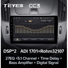 Штатная магнитола Teyes CC3 6/128 ГБ для Chevrolet Cruze I 2012-2015 на Android 10.0