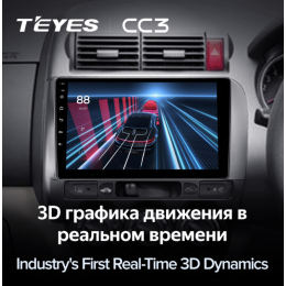 Штатная магнитола Teyes CC3 6/128 ГБ для Honda Fit, Jazz 2001 - 2007 на Android 10.0