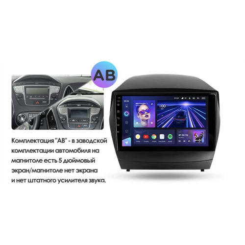 Штатная магнитола Teyes CC3 6/128 ГБ для Hyundai ix35, Tucson II 2010-2015 на Android 10.0