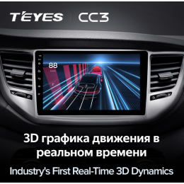 Штатная магнитола Teyes CC3 6/128 ГБ для Hyundai Tucson III 2015-2018 на Android 10.0