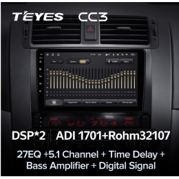 Штатная магнитола Teyes CC3 6/128 ГБ для Kia Optima III 2010-2013 на Android 10.0