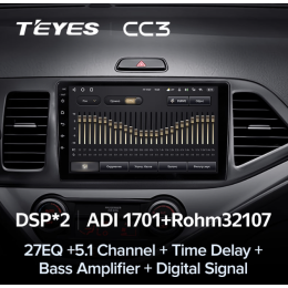 Штатная магнитола Teyes CC3 6/128 ГБ для Kia Picanto 2011-2016 на Android 10.0