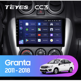 Автомагнитола Teyes CC3 6/128 ГБ для Lada Granta I 2011-2018 на Android 10.0