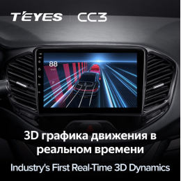 Штатная магнитола Teyes CC3 6/128 ГБ для Lada Vesta 2015-2022 на Android 10.0