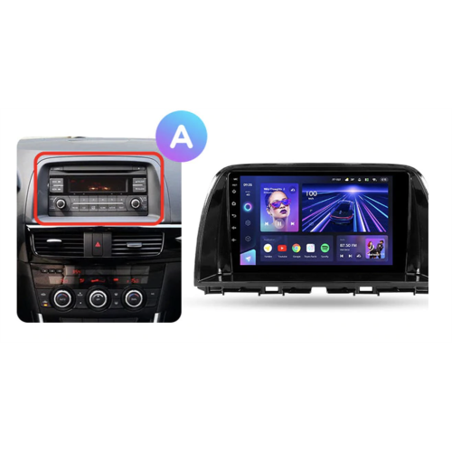 Штатная магнитола Teyes CC3 6/128 ГБ для Mazda CX-5 I 2011-2017 на Android 10.0
