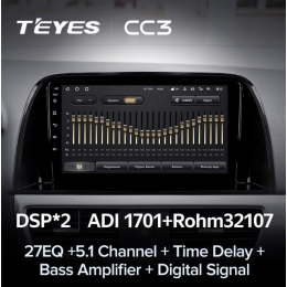 Штатная магнитола Teyes CC3 6/128 ГБ для Mazda CX-5 I 2011-2017 на Android 10.0
