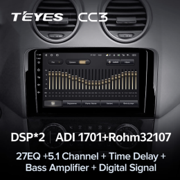 Штатная магнитола Teyes CC3 6/128 ГБ для Mercedes GL-klasse (X164), ML-klasse (W164) 2005-2012 на Android 10.0