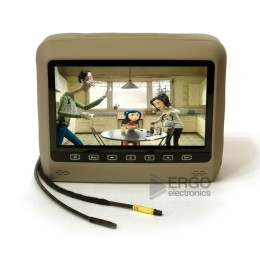 ПОДГОЛОВНИК СО ВСТРОЕННЫМ DVD ПЛЕЕРОМ И LCD МОНИТОРОМ 9