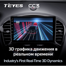Штатная магнитола Teyes CC3 6/128 ГБ для Nissan Juke 2010-2019 на Android 10.0