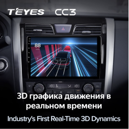 Штатная магнитола Teyes CC3 6/128 ГБ для Nissan Teana III 2014-2021 на Android 10.0