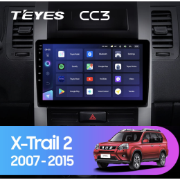 Штатная магнитола Teyes CC3 6/128 ГБ для Nissan X-Trail II (T31) 2007-2014 на Android 10.0
