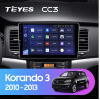 Автомагнитола Teyes CC3 6/128 ГБ для SsangYong Actyon, Korando 2010-2013 на Android 10.0