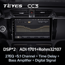 Штатная магнитола Teyes CC3 6/128 ГБ для Zotye T600 на Android 10.0